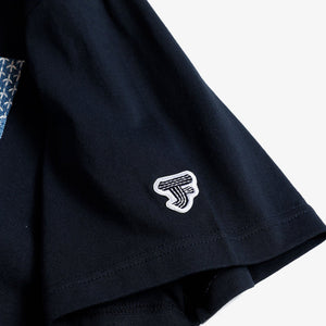 FDMTL | ORIGAMI TEE { NAVY