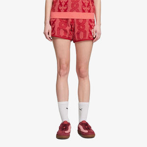 PUMA | x PALOMO T7 SHORTS { PASSIONFRUIT