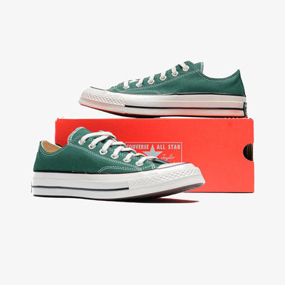 Converse | CHUCK 70 LOW { GREEN/WHITE