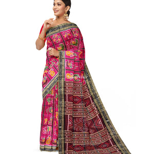 Rani Nabakothi Odisha Ikat Khandua Silk Saree