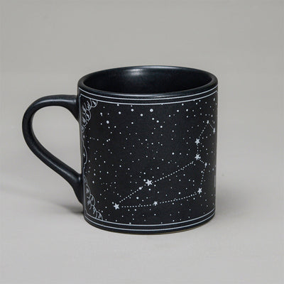 Black - Ceramic Sunsign Theme Coffee Mug Leo (350ml)