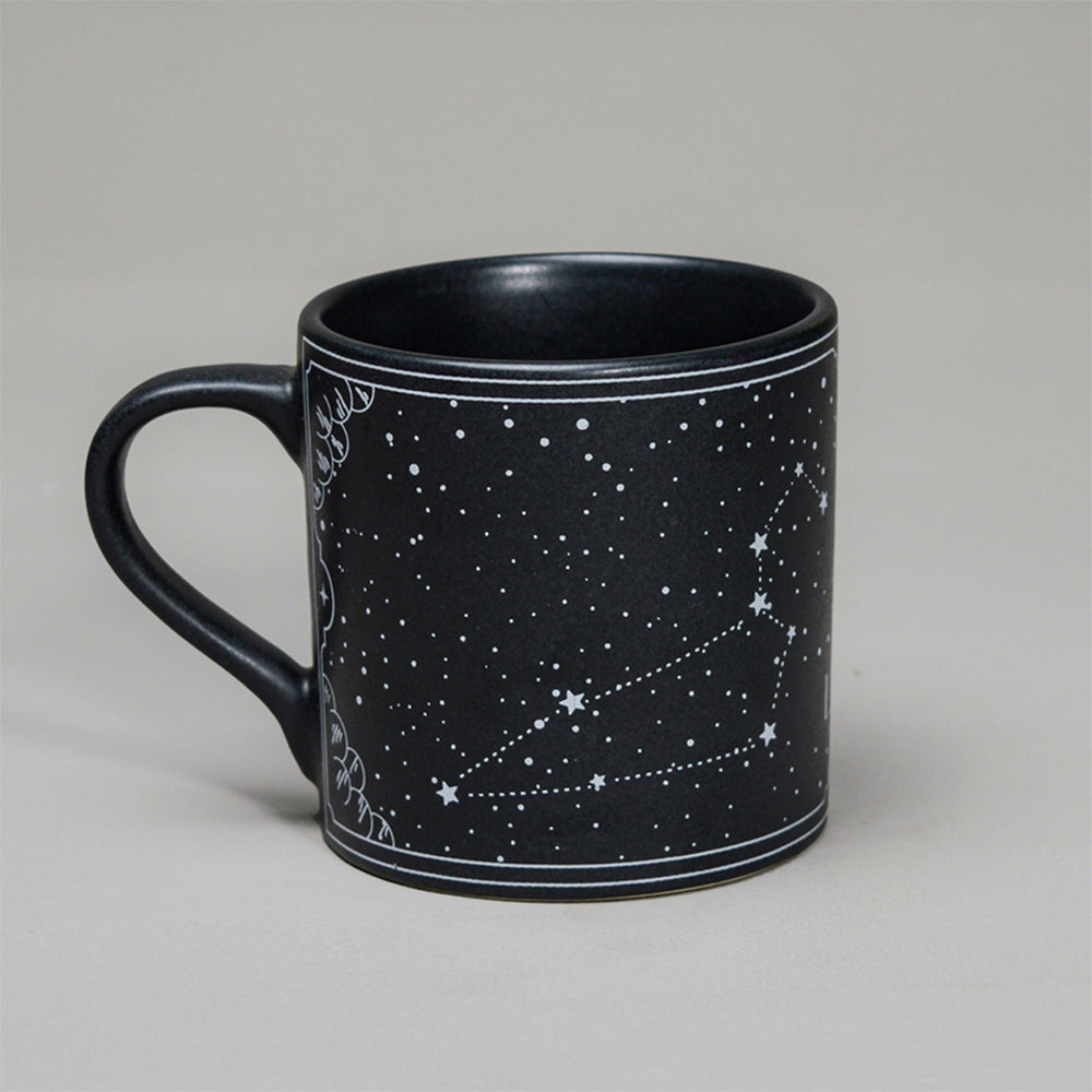 Black - Ceramic Sunsign Theme Coffee Mug Leo (350ml)