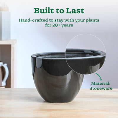 Echoing Eternity Ceramic Planter