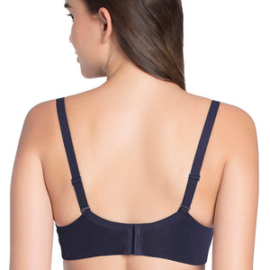 Essential Padded Wirefree Bra - Midnight Blue