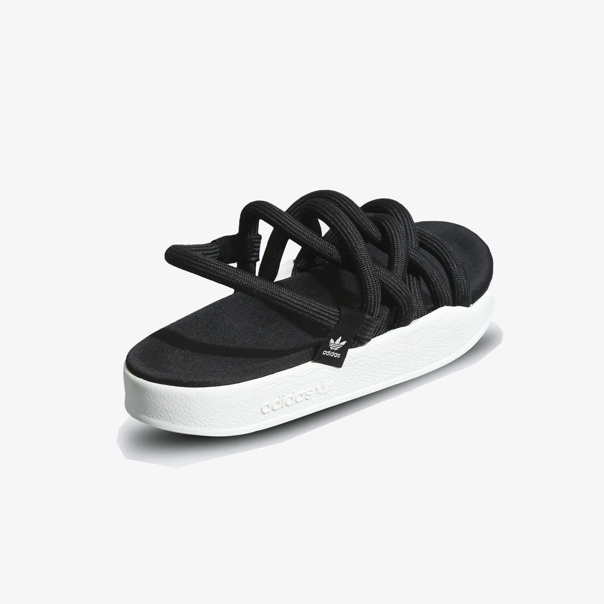 Adidas Originals | ADILETTE NODA SANDALS  { BLACK/WHITE