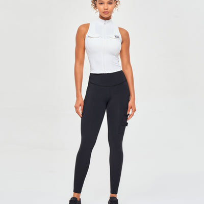 Free to Lead Cargo Fitness Leggings - Black