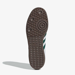 ADIDAS ORIGINALS | SAMBA OG { CLOUD WHITE/GREEN/CLEAR GRANITE