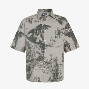 ALMOST GODS | THE TERRAIN SHIRT  { GREEN