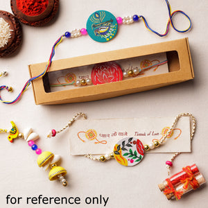 Bishnupur Handpainted Fabric Rakhi 13