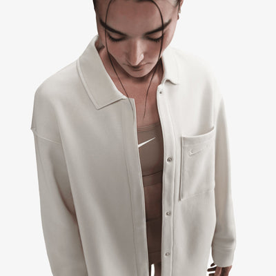 NIKE | PHOENIX FLEECE { LT OREWOOD BRN/SAIL