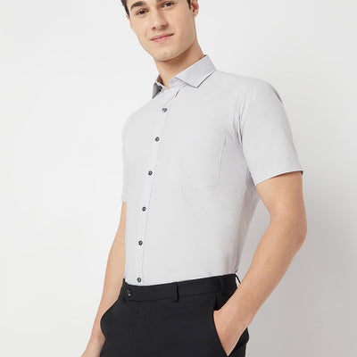 Wrinkle Free Half Sleeve Shirt