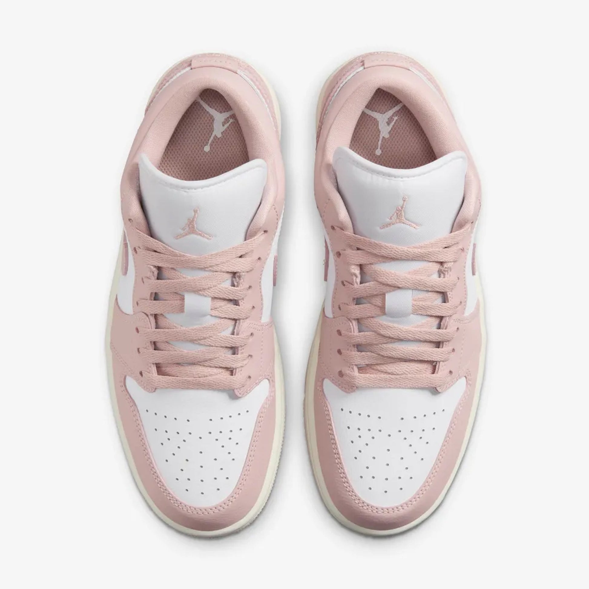 Jordan | AIR JORDAN 1 LOW { WHITE/PINK OXFORD-SAIL