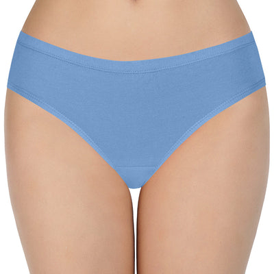 100% Cotton Bikini Panty Pack (Pack of 3) - D003 - Solid
