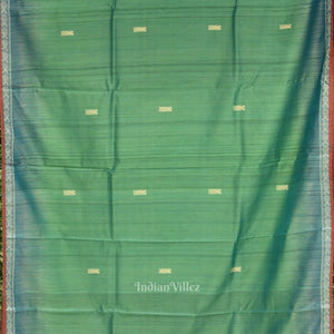 Light Blue Gopalpur Tussar Silk Saree