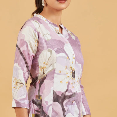 Lavender Short Top