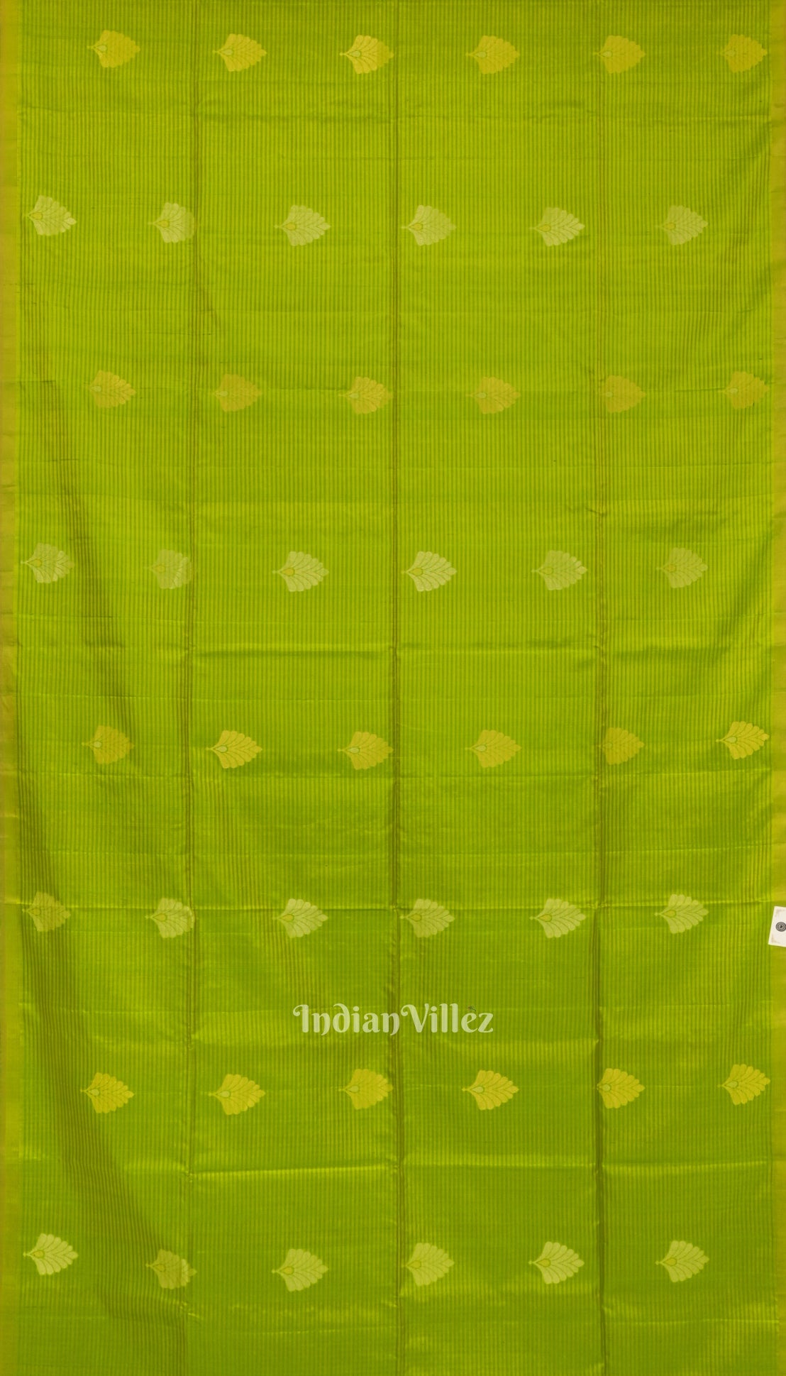 Parrot Green Pure Kanjivaram Soft Silk Saree
