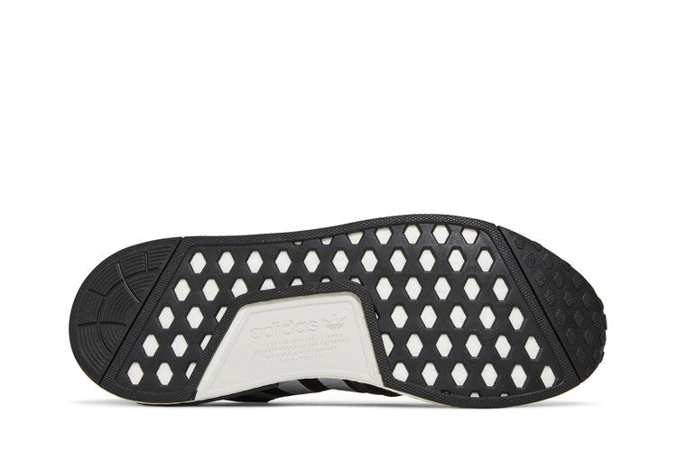 adidas NMD R1 Black Silver Solar Red