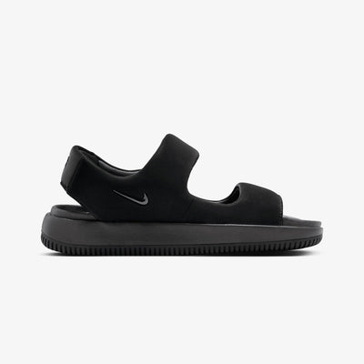 Nike | CALM SANDALS  { BLACK/BLACK-BLACK