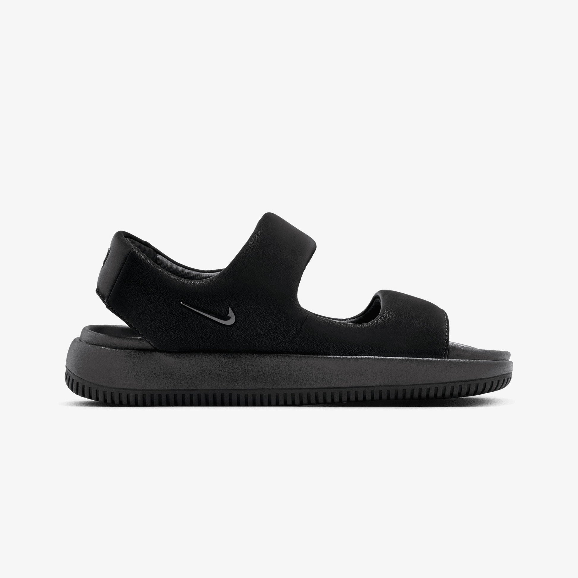 Nike | CALM SANDALS  { BLACK/BLACK-BLACK
