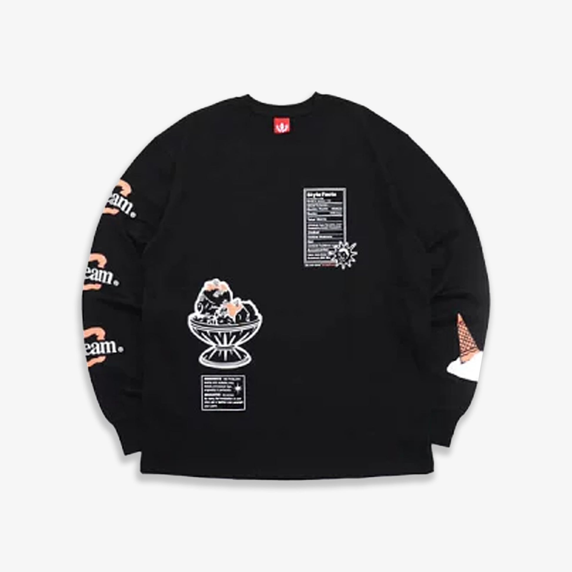 Icecream | STYLE FACTS L/S KNIT { BLACK