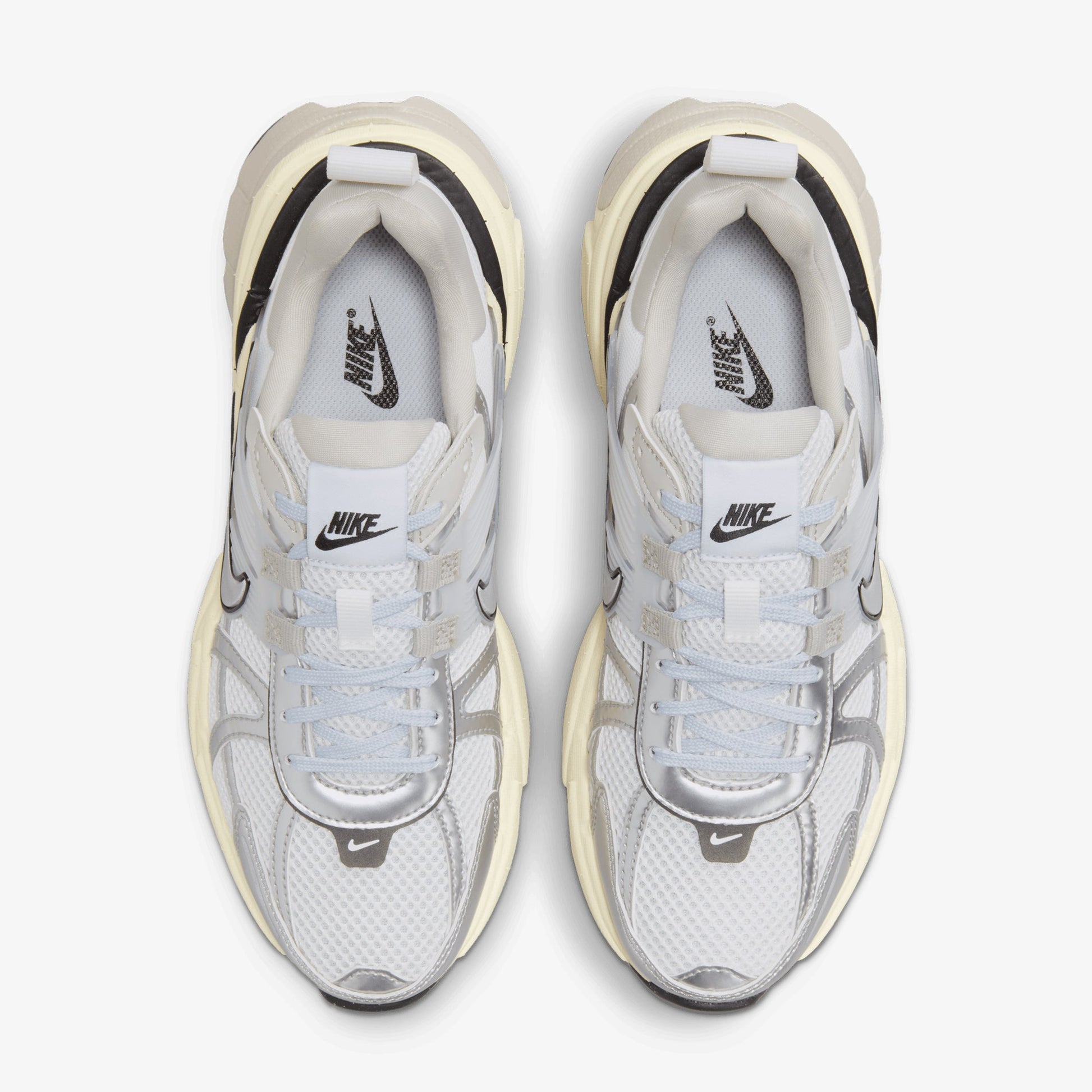 NIKE | V2K RUN { SUMMIT WHITE/METALLIC SILVER