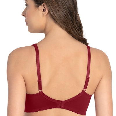 Magic Shaper Non Padded Non Wired Support Bra - Henna