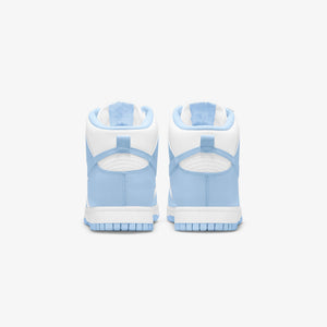 Nike | DUNK HIGH  { WHITE/ALUMINUM