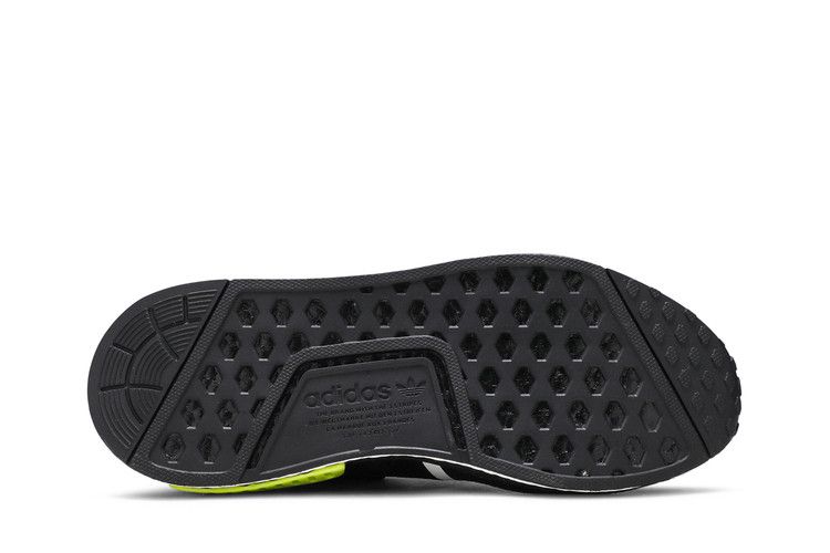 adidas NMD R1 Black Solar Yellow