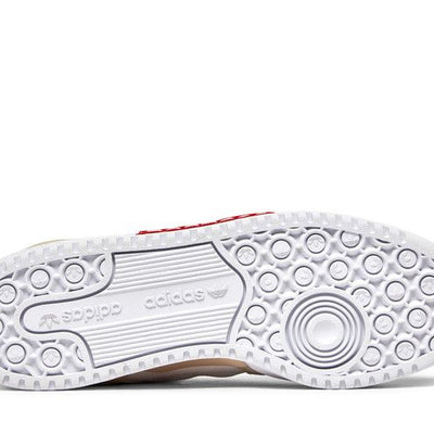 adidas Forum Exhibit Low White Vivid Red