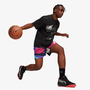 PUMA | DYLAN'S GIFT BASKETBALL T-SHIRT { BLACK