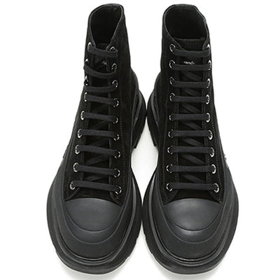 Alexander Mcqueen Tread Slick Boot Triple Black