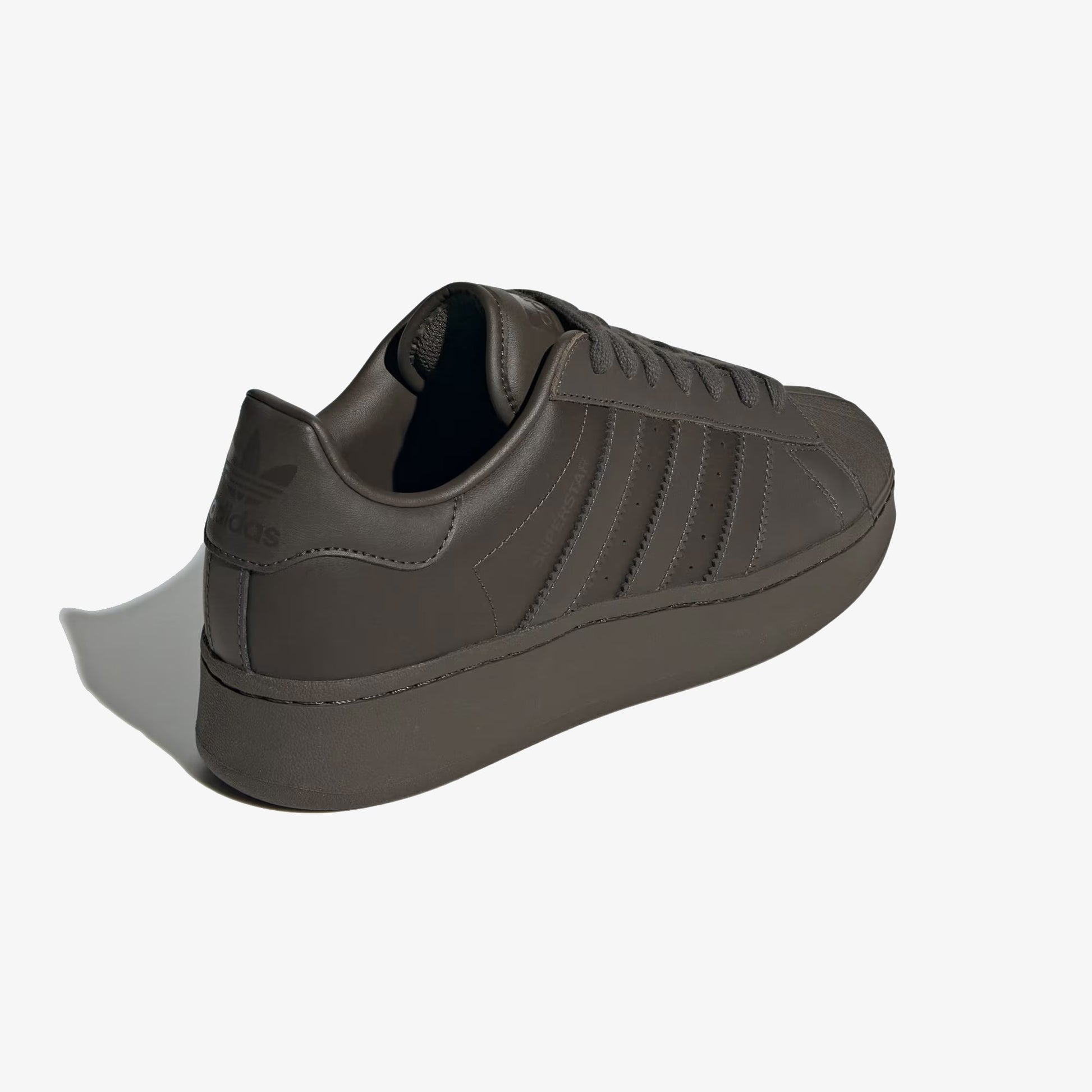 Adidas Originals | SUPERSTAR XLG  { SHADOW OLIVE/CORE BLACK