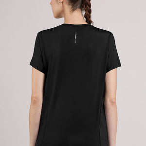 Flaunt Workout Tee - Black