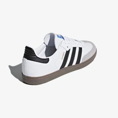 Adidas Originals | SAMBA OG  { CLOUD WHITE/CORE BLACK/CLEAR GRANITE