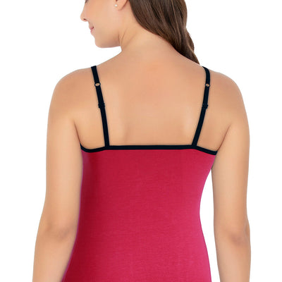 Cotton Camisole - Cerise