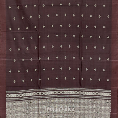 Onion Color Gopalpur Tussar Silk Saree