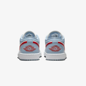 Jordan | AIR JORDAN 1 LOW  { SAIL/DUNE RED-BLUE GREY-WHITE