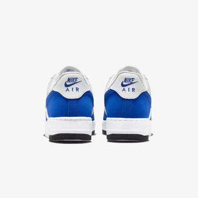 Nike | AIR FORCE 1 '07 LV8 { SUMMIT WHITE/GAME ROYAL-NEUTRAL GREY