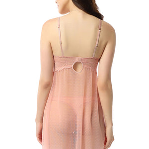 Eternal Bliss Non-padded Non-wired Babydoll - Mellow Rose
