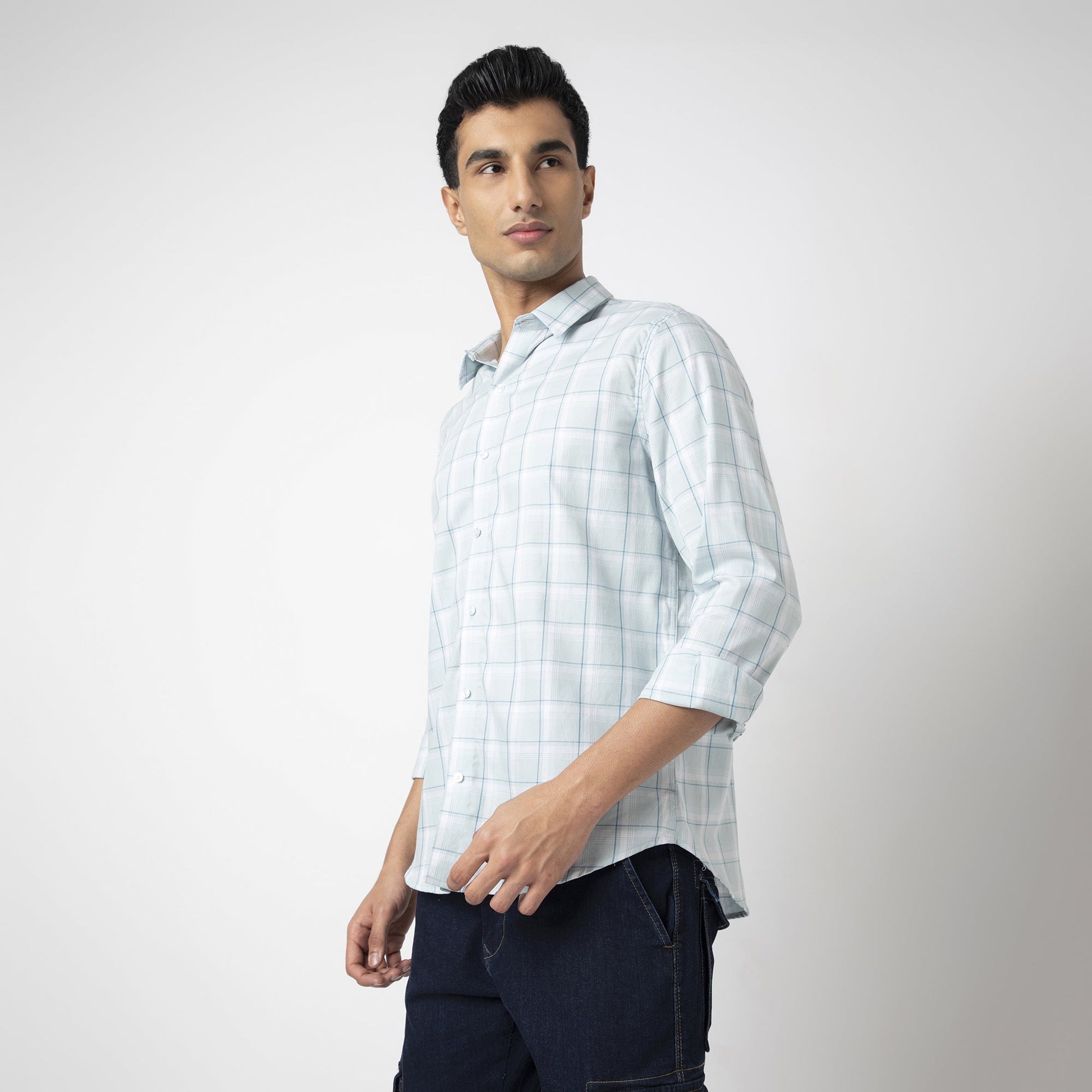 Cotton Checks Shirt
