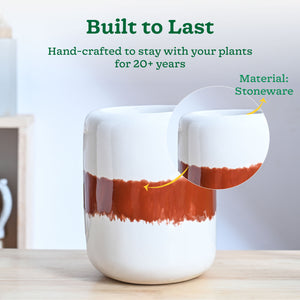 Twilight Clouds Ceramic Planter