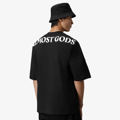ALMOST GODS | ALMOST GODS LOGO TEE { BLACK