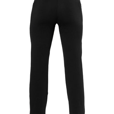 Flaunt Flared High Rise Travel Pants - Jet Black