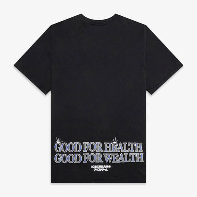 Icecream | FEAR OF A RICH PLANET S/S TEE { BLACK