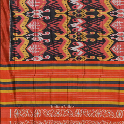 Maroon with Multicolor Cambodian inspired Designer Contemporary Silk Saree