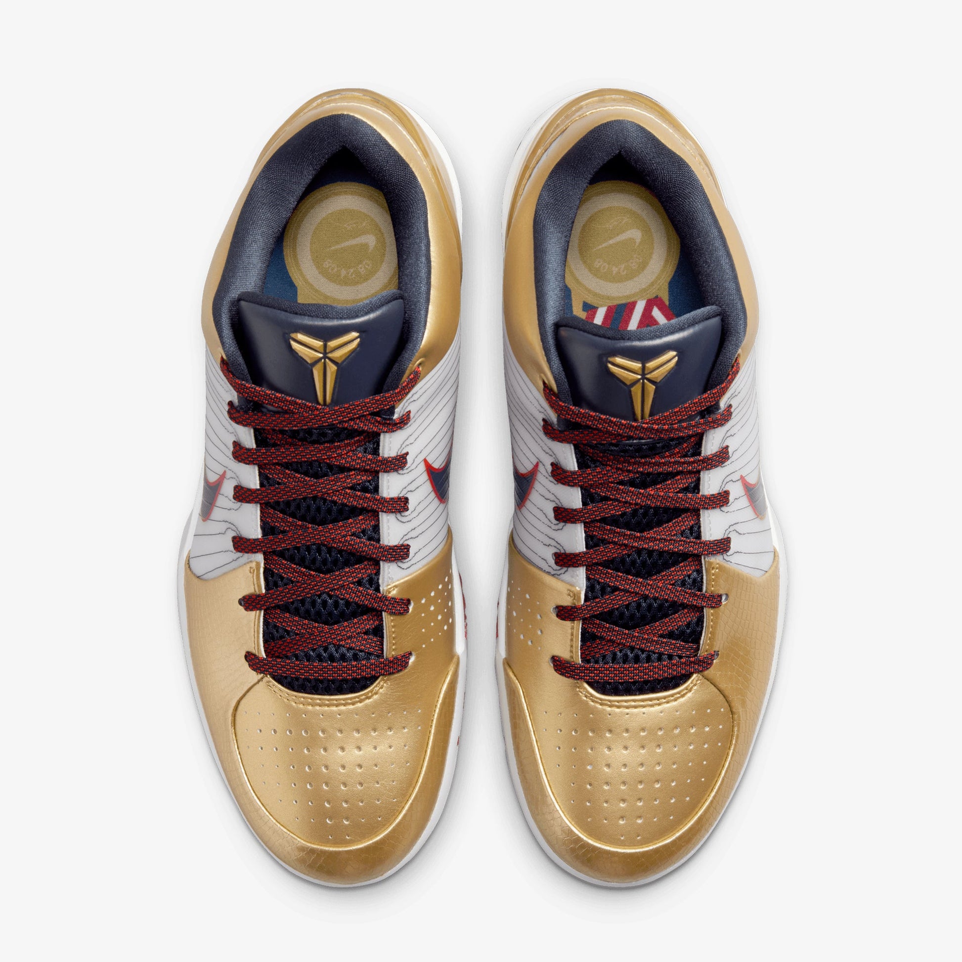 NIKE | KOBE BRYANT KOBE IV PROTRO { WHITE/DARK OBSIDIAN-VARSITY RED