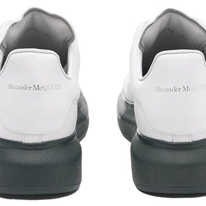 Alexander Mcqueen Oversized Sneaker White Green Sole