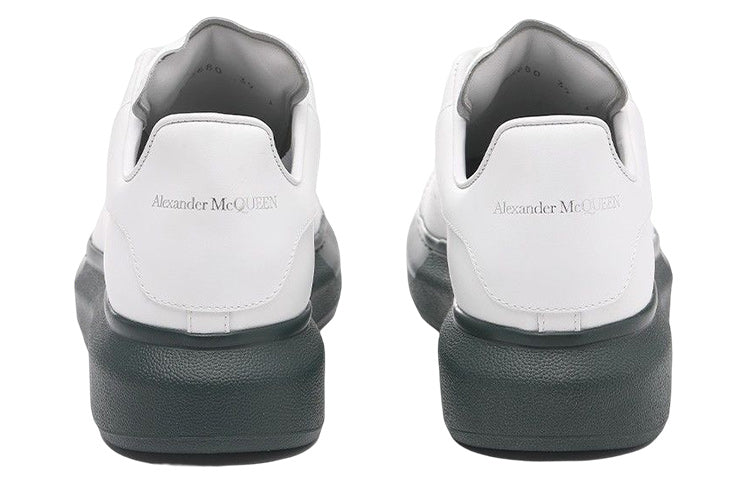 Alexander Mcqueen Oversized Sneaker White Green Sole