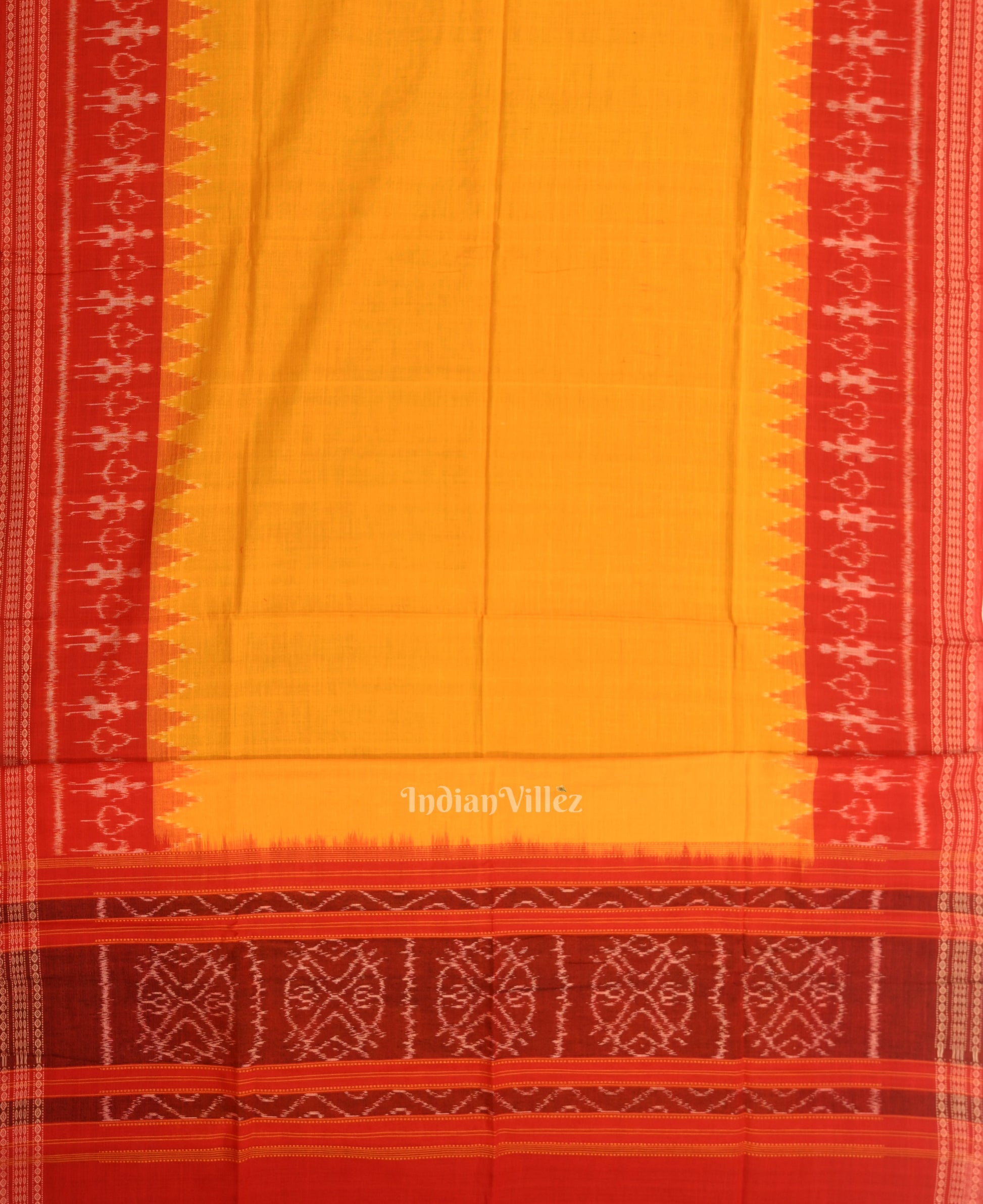 Multi Color Utkalaxmi Odisha Ikat Sambalpuri Dress Set & Dupatta