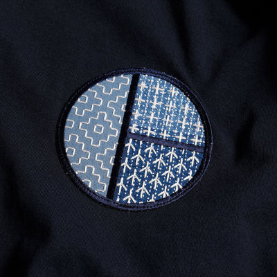 FDMTL | CIRCLE PATCH TEE { NAVY